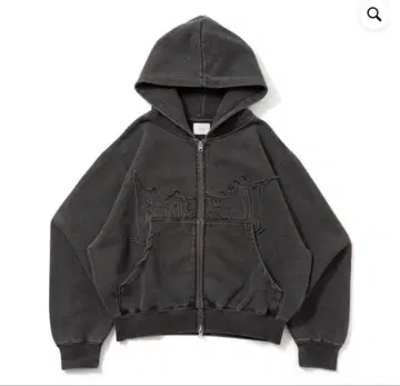 BlessU 지퍼 후드티