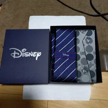 Disney 레귤러 타이 & 안경 케이스 세트 익명 배송
