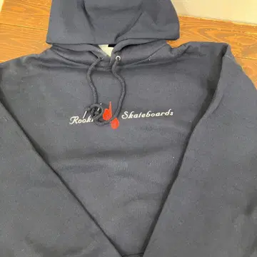 90~00년대 ROOKIE NYC 루키NYC 후드티 네이비 L