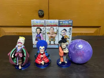 월드 컬렉션 원피스 와노쿠니 6체 세트 + 원피스 열매 오뎅