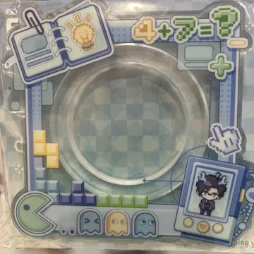 시공의 그림 여행자 시란 아크릴 캔뱃지 스탠드