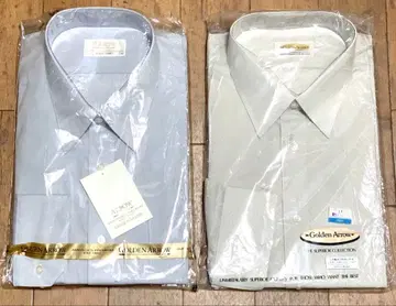 GOLDEN ARROW 드레스 셔츠 화이트 스트라이프 CHOYA 2점