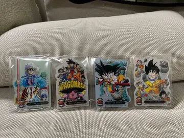 드래곤볼 40th 제일복권 F상 아크릴 4개