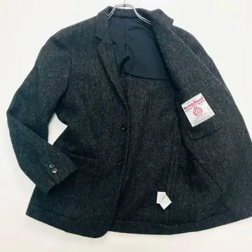 새상품급 해리스 트위드 마가렛호웰 테일러드 자켓 헤링본