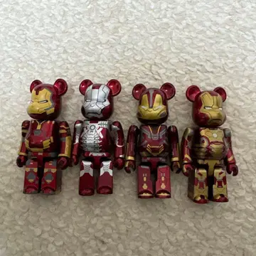 아이언맨 피규어 4체 세트