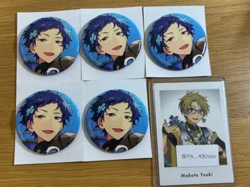 후시미 유즈루 캔뱃지 5개 세트