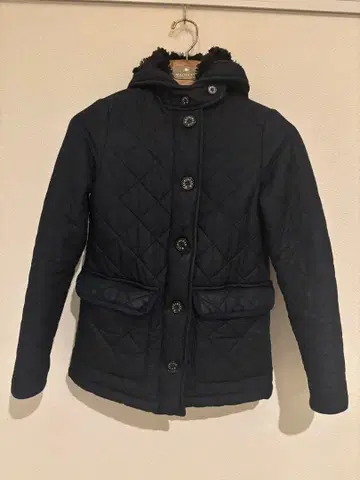 매킨토시 퀼팅 코트 자켓 / 네이비