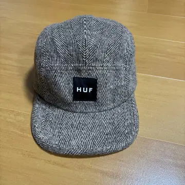 HUF 헤링본 캡 브라운