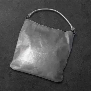 새상품급 HIROFU 원숄더 백 핸드백 그레이 히로후