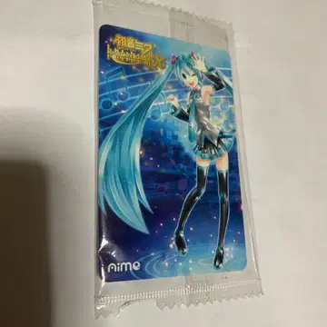 하츠네 미쿠 Project DIVA X 특전 aime 카드