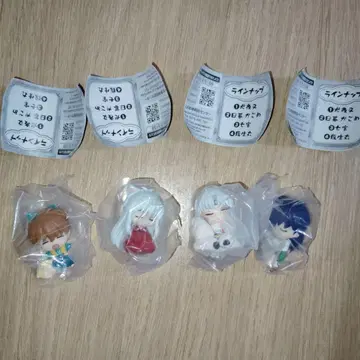 이누야샤 잠자는 대 가챠 피규어 컴플리트 세트