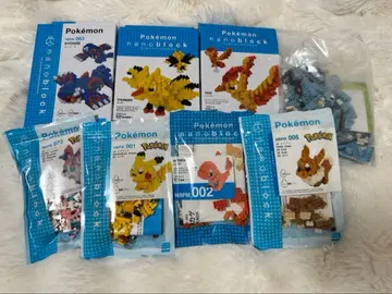 포켓몬 nanoblock 8종 세트