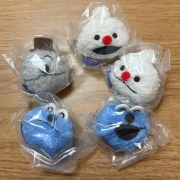 1 퍼펫 스순순 앞머리 클립 가챠가챠 5종 세트