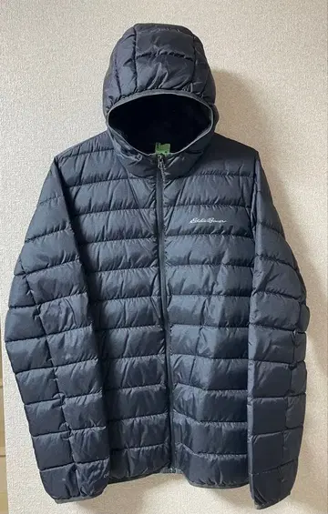 에디 바우어 라이트 다운 차콜 그레이 클리닝 완료 중고 새상품급