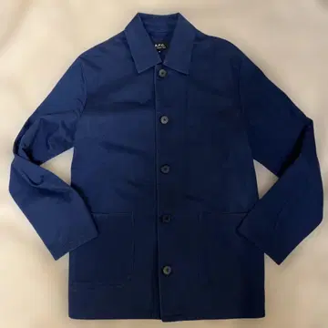 A.P.C. 네이비 커버올 XS