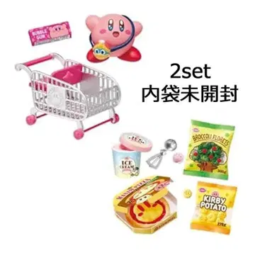 새상품 리멘트 커비의 푸푸푸 마켓 푸푸푸 마켓에 어서오세요