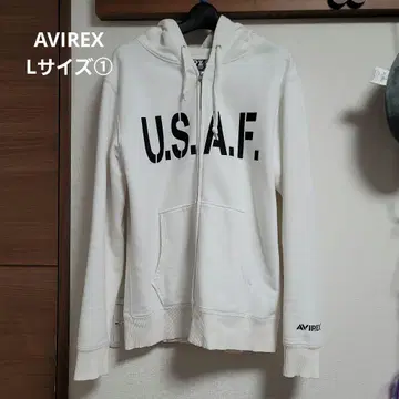 AVIREX 후드티, 와플 롱T, 트레이닝복 3종