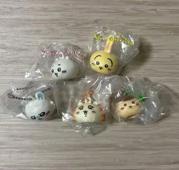 치이카와 (먼작귀) 립 캡 마스코트 5종 묶음 판매