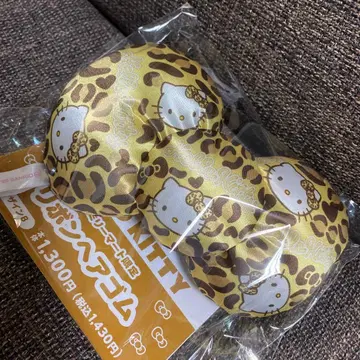 산리오 헬로키티 훼미리마트 한정판 리본 머리끈