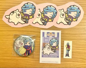 그루샤&알크 고래 캔뱃지 미니 포토 카드