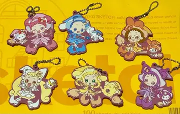 오쟈마녀 도레미 캡슐 러버 마스코트 컴플리트