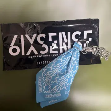 GENERATIONS 6IXSENSE 반다나 키체인 카즈하라 류토