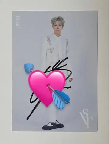 호시 친필 트레이딩 카드