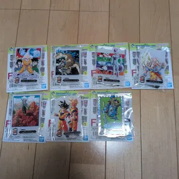 드래곤볼 제일복권 F상 7개 세트 미사용 새상품 피규어 40주년