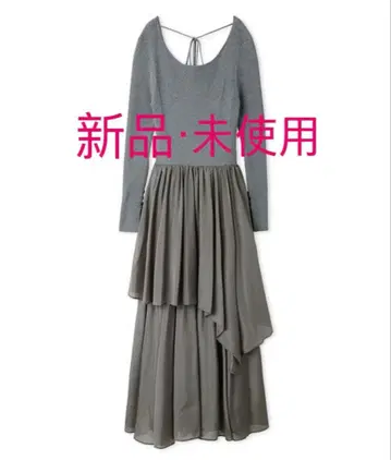 [ 새상품 ] FRAY.ID 프레이 아이디 니트 도킹 원피스 S