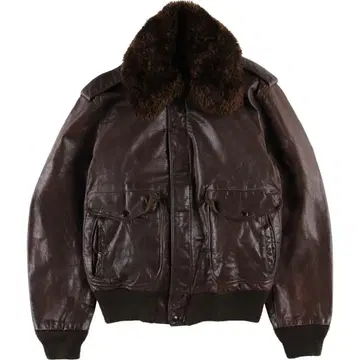 80년대 쇼트 SCHOTT G-1 가죽 플라이트 자켓 USA 제조