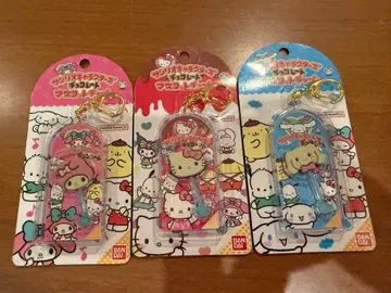 산리오 캐릭터즈 초콜릿 마스코트 참 키티 마이멜로디 시나몬