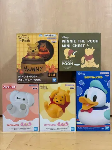 디즈니 캐릭터 피규어 etc. 종합 5종 세트