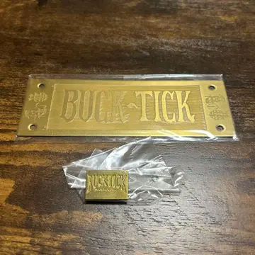 BUCK-TICK 악의 꽃 메탈 플레이트 스티커 증정 있음