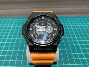 CASIO G-SHOCK GA-150 손목시계 블랙/오렌지