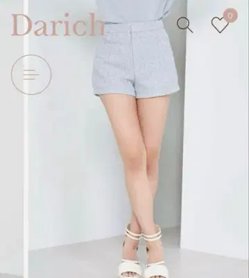 Darich 썸머 트위드 컴팩트 숏팬츠