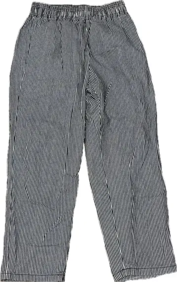 GU 스트라이프 패턴 캐주얼 팬츠