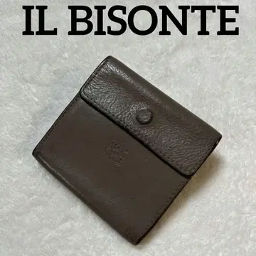 IL BISONTE (일비종떼) 컴팩트 가죽 지갑 미니 지갑