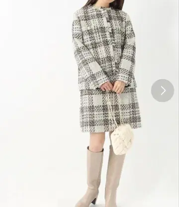[즉일] [초비품] index 트위드 자켓 코트 축하 평상복