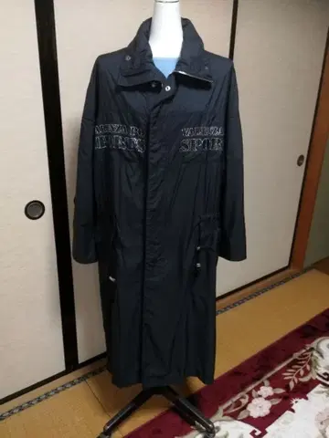 발렌자 포 스포츠 롱 코트 블랙