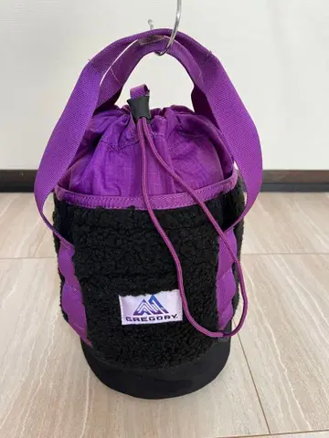 GREGORY 토트백 보라색/블랙