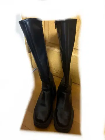 롱 부츠 블랙 23.5cm