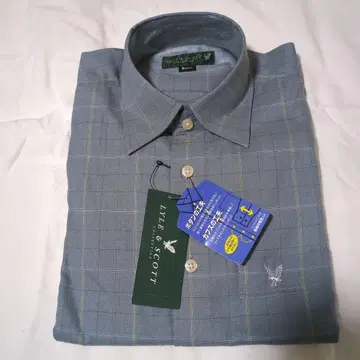 남성용 Lyle & Scott 긴팔 셔츠 S 사이즈 새상품