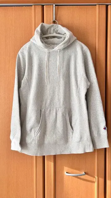 Champion Reverse Weave 후드티 L 그레이
