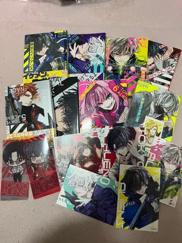 도쿄 에이리언즈 7권 NAOE 애니메이트 TSUTAYA 특전 오비 포함