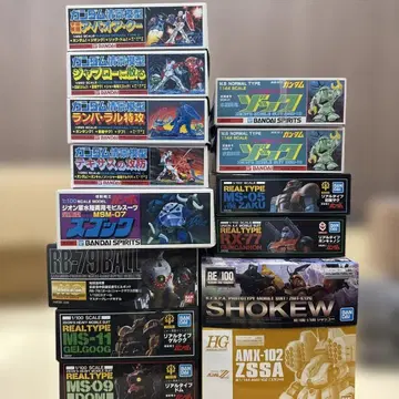 39 건담 프라모델 모음 풍경 모형 외 14개