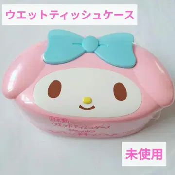 마이멜로디 물티슈 케이스 핑크 산리오 헤이세이 레트로 일본제