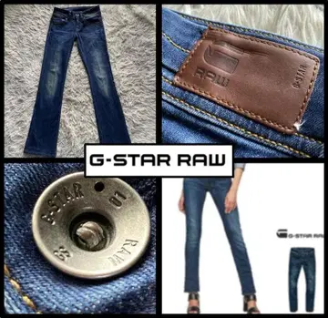 지스타 로우 스키니 데님 고성능 스트레치 인기 데님 4398