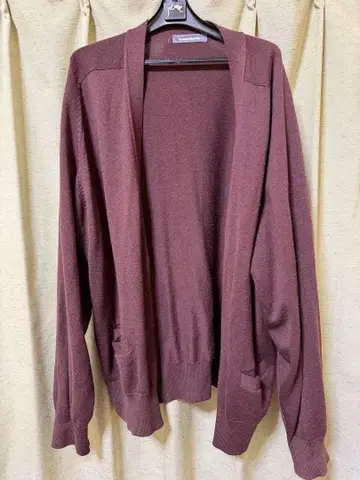 ISSEY MIYAKEMen 다크 브라운 가디건