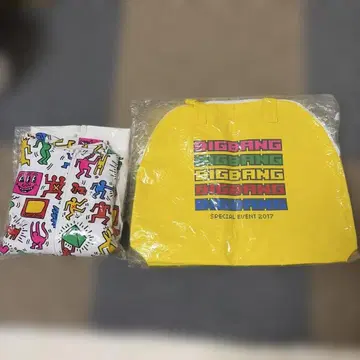 BIGBANG x Keith Haring 후드티, 테이크아웃 백