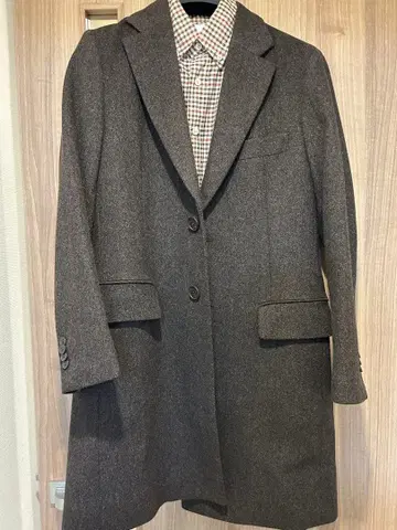 mackintosh philosophy 브라운 체스터 코트